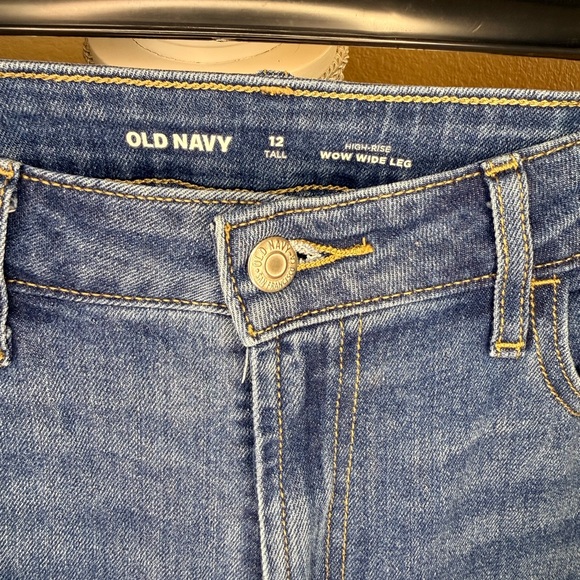 Old Navy High Waisted Wide Leg 12 Tall - Picture 2 of 2